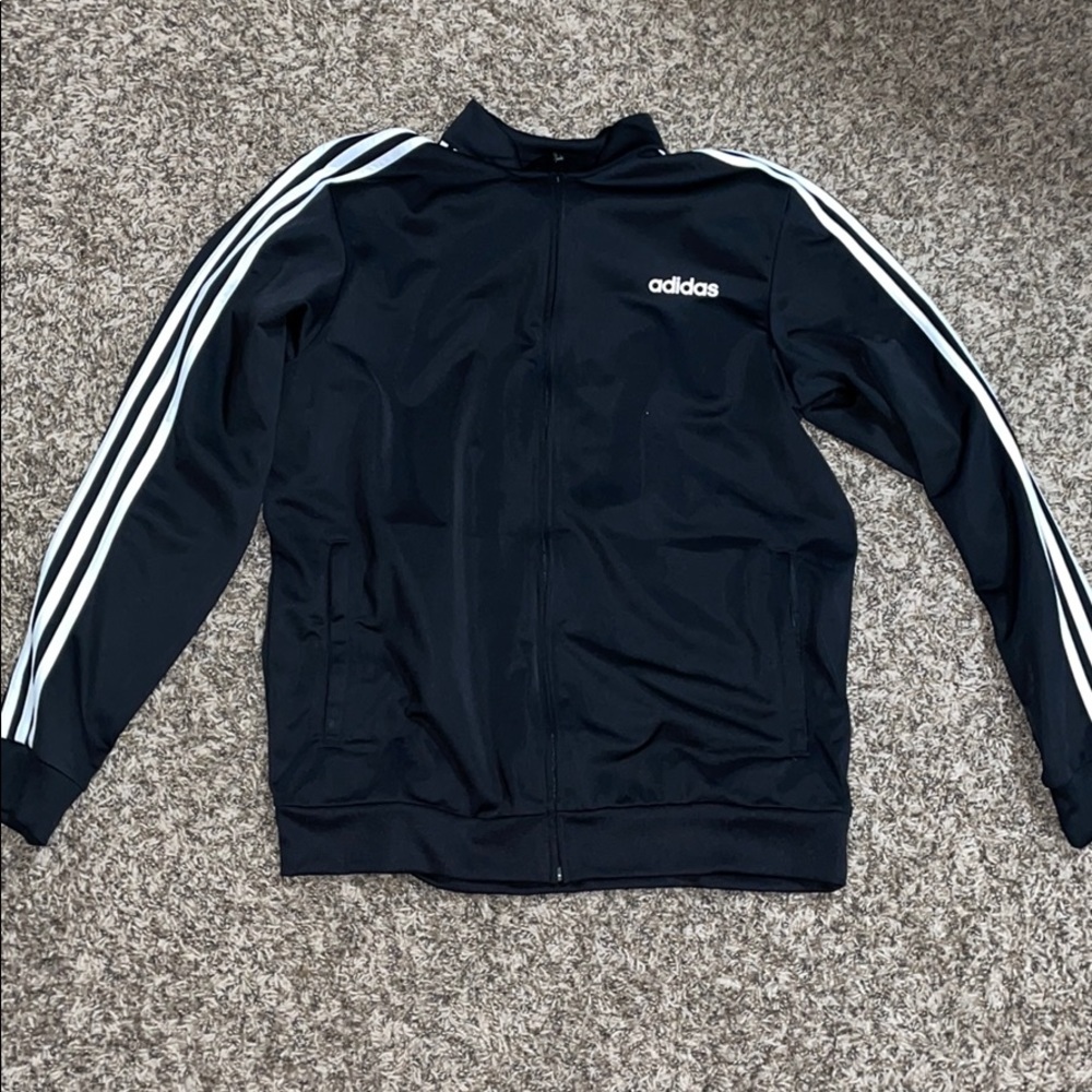 Adidas track zip up